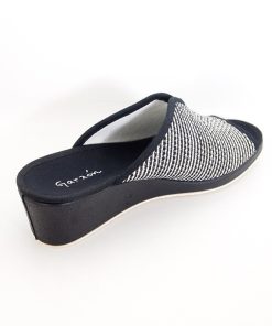 Mujer Garzon | Zapatillas De Casa Garzon 715-094 Negro