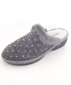 Mujer vul·ladi | Zapatillas De Casa Vul·Ladi 5950-325 Gris