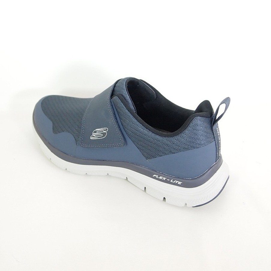 Hombre Skechers | Zapatillas Skechers Flex Advantage 4.0 Upshift 894159 Azul