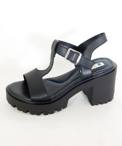 Mujer Mustang | Sandalias Mustang 52992 Negro