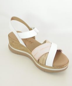 Mujer pitillos | Sandalias Pitillos 5023 Marron-Rosa