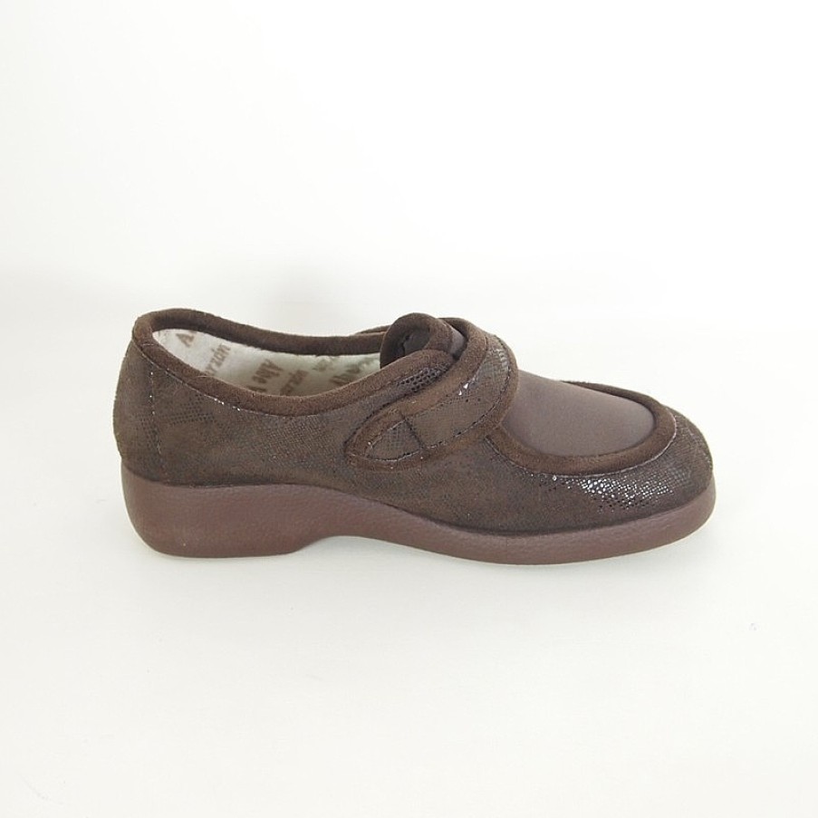 Mujer Garzon | Zapatillas Garzon 3070-481 Marron