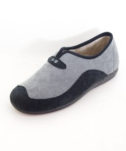 Hombre Vulca-bicha | Zapatillas De Casa Vulca-Bicha 4674 Gris-Negro