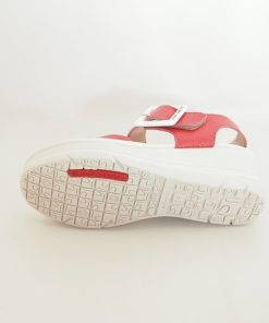 Mujer Jose Saenz | Sandalias Jose Saenz Veronica 4227-Bg Rojo