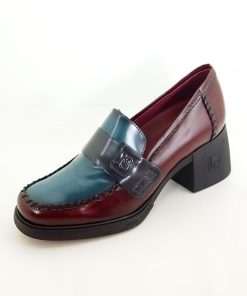 Mujer Jose Saenz | Zapatos Jose Saenz Candela 5498A Rioja-Petroleo