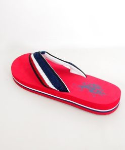 Hombre US Polo | Chanclas U. S. Polo Hank001 Rojo