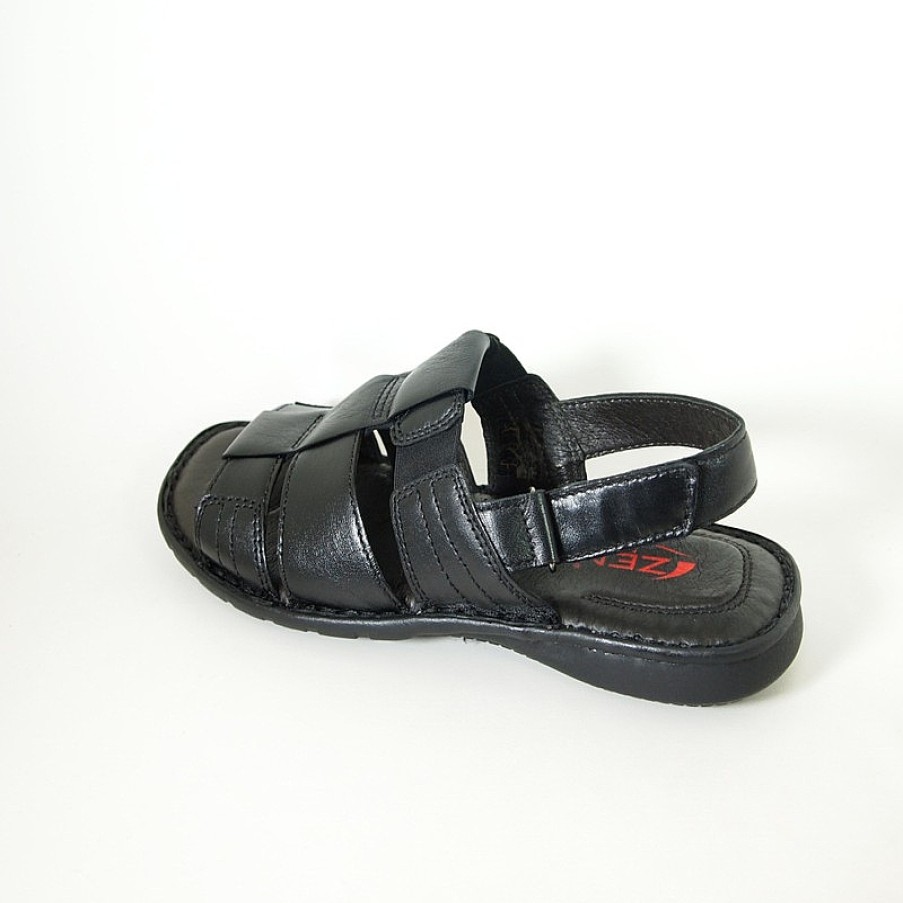 Hombre Zen | Sandalias Zen 6758 Negro