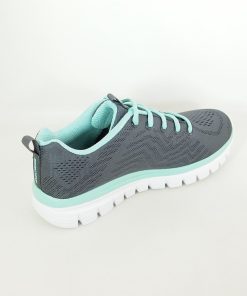 Mujer Skechers | Zapatillas Deportivas Skechers 12615 Graceful Get Connected Gris