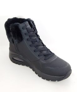 Mujer Skechers | Botines Skechers Uno Rugged Fall Air 167274 Negro