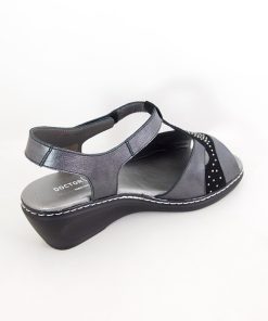 Mujer Doctor Cutillas | Sandalias Doctor Cutillas 32146 Negro