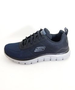 Hombre Skechers | Zapatillas Deportivas Skechers Track Ripkent 232399 Azul