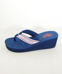 Mujer US Polo | Chanclas U. S. Polo Chany03 Azul