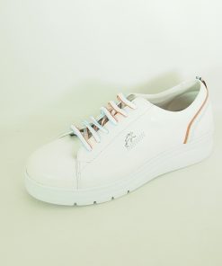 Mujer Fluchos | Zapatos Fluchos Pompas F1422 Blanco-Naranja