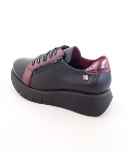 Mujer Jose Saenz | Zapatos Jose Saenz Davinia 3509 Negro-Rioja