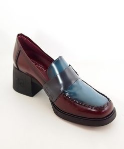 Mujer Jose Saenz | Zapatos Jose Saenz Candela 5498A Rioja-Petroleo