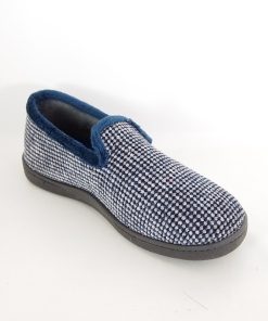 Hombre Roal | Zapatillas De Casa Plumaflex R12277 Azul