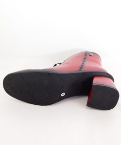 Mujer Jose Saenz | Botines Jose Saenz Olga 5461 Rojo