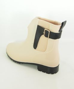 Mujer Kelara | Botas De Agua Kelara K21108 Beige