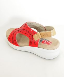 Mujer Fluchos | Sandalias Fluchos Yagon F1481 Rojo