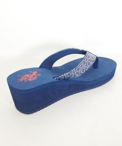 Mujer US Polo | Chanclas U. S. Polo Chany04 Azul