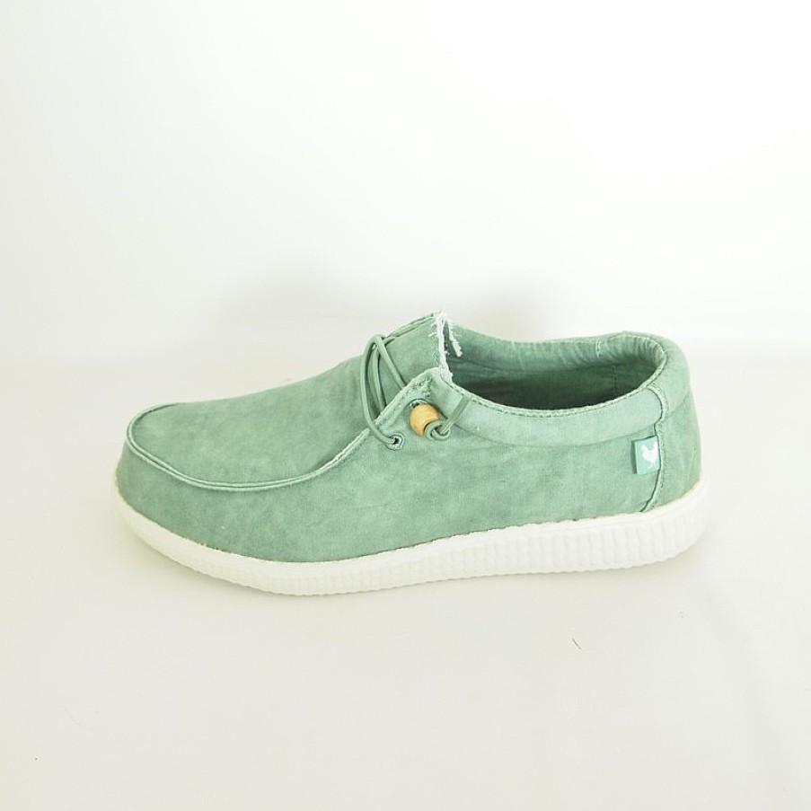 Hombre Pitas | Zapatos Pitas Wallaby Fly Verde