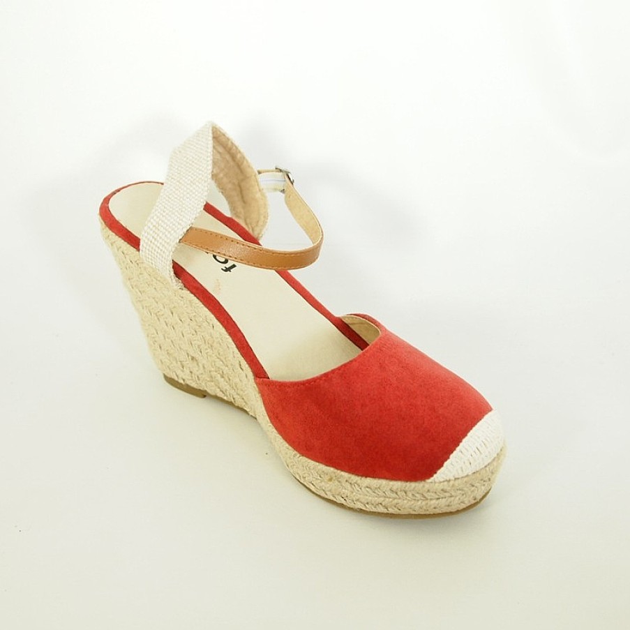 Mujer Foxy up | Alpargatas Foxy Up 139-1275 Rojo