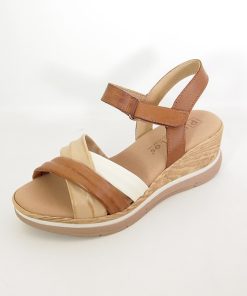 Mujer pitillos | Sandalias Pitillos 5023 Taupe-Crudo