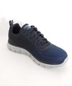 Hombre Skechers | Zapatillas Deportivas Skechers Track Ripkent 232399 Azul