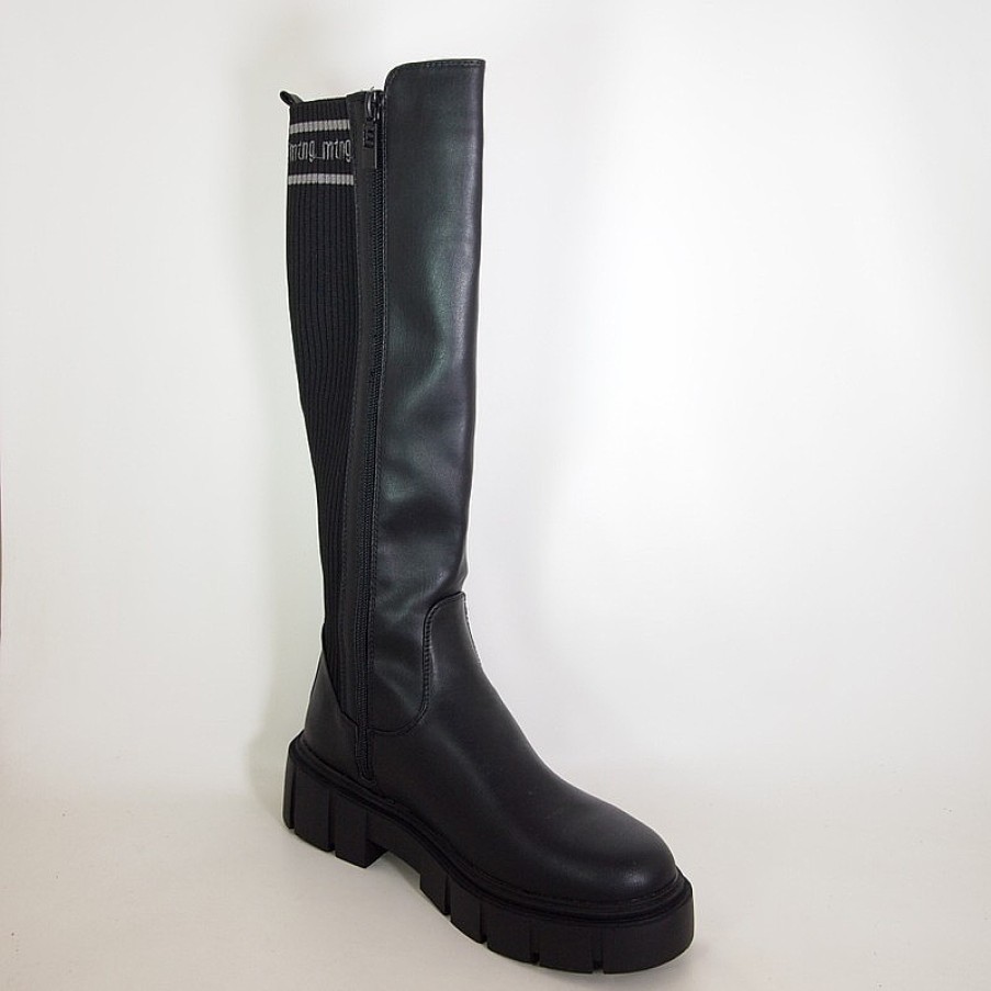 Mujer Mustang | Botas Mustang 50196 Negro