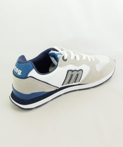 Hombre Mustang | Zapatillas Deportiva Mustang 84467 Blanco