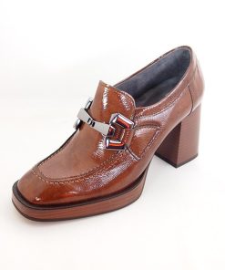 Mujer pitillos | Zapatos Pitillos 5487 Marron