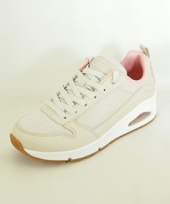 Mujer Skechers | Zapatillas Deportivas Skechers Uno Inside Matters 155005 Beige