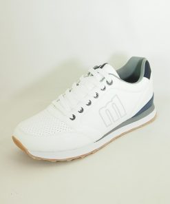 Hombre Mustang | Zapatilla Deportiva Mustang 84697 Blanco