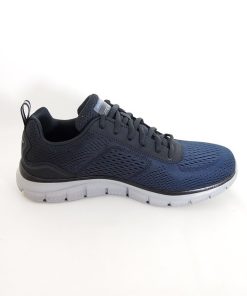 Hombre Skechers | Zapatillas Deportivas Skechers Track Ripkent 232399 Azul