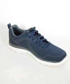 Hombre Skechers | Zapatillas Deportivas Skechers Summits Brisbane 232057 Azul