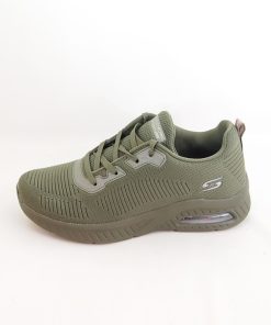 Mujer Skechers | Zapatillas Deportivas Skechers 117378 Squad Air Close Encounter Verde