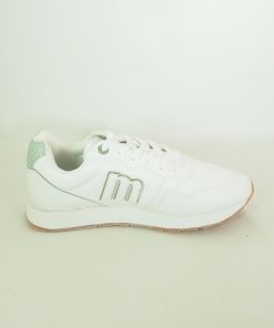 Mujer Mustang | Zapatilla Deportiva Mustang 60983 Blanco