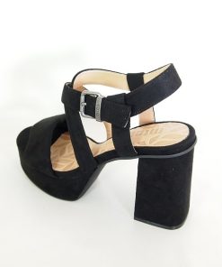 Mujer Mustang | Sandalias Mustang 53390 Negro