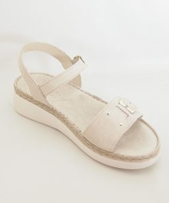 Mujer Riposella | Sandalias Riposella 16204 Beige