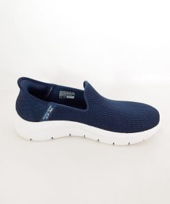 Mujer Skechers | Zapatos Skechers Slip Ins Go Walk Flex Relish 124963 Marino