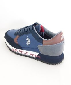 Hombre US Polo | Zapatillas Deportivas U.S. Polo Cleef002 Azul