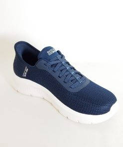 Mujer Skechers | Zapatillas Deportivas Skechers Go Walk Flex Grand Entrance 124975 Azul