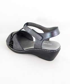 Mujer Doctor Cutillas | Sandalias Doctor Cutillas 32146 Negro