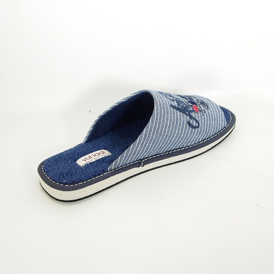 Hombre vul·ladi | Zapatillas De Casa Vul·Ladi 1561-699 Azul